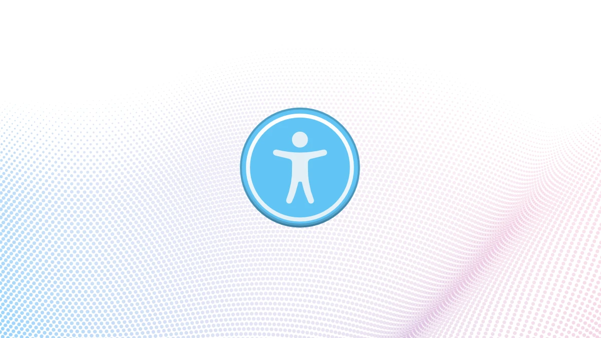 Accessibility icon for AODA compliance